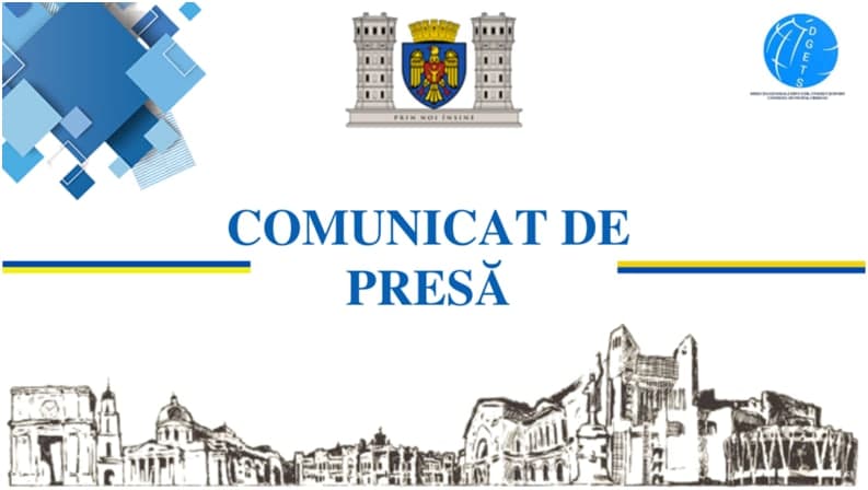 COMUNICAT DE PRESĂ cu privire la alimentația copiilor în instituțiile de învățământ general din municipiul Chișinău
