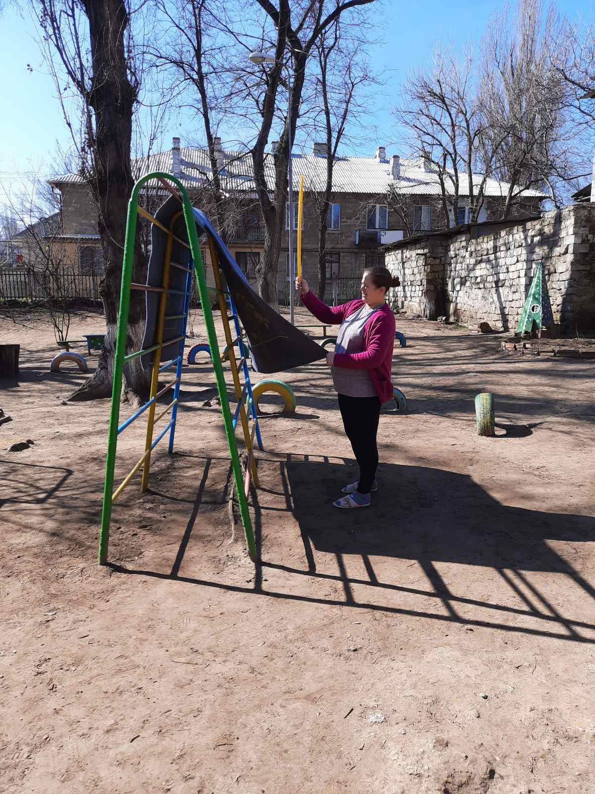 Pe 26.03.2021 in IET nr.34 s-a desfășurat campania de salubrizare și amenajare a teritoriului