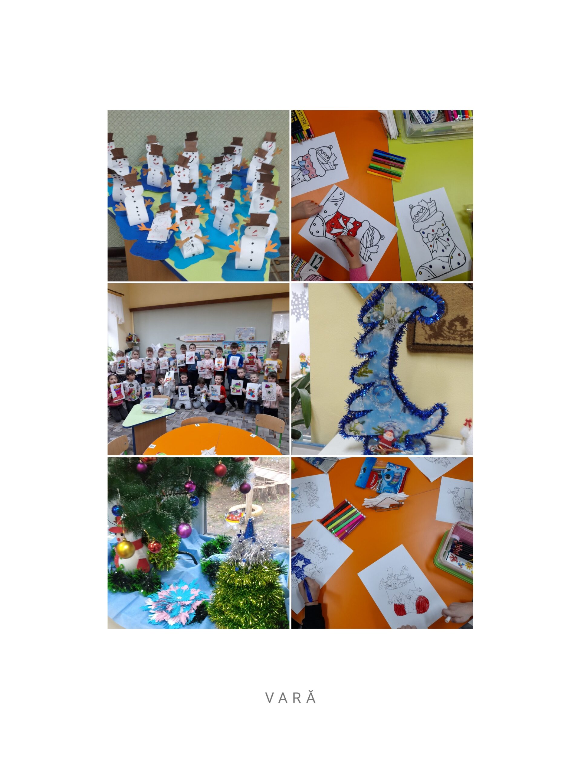 Activități dedicate sărbătorilor de iarnă