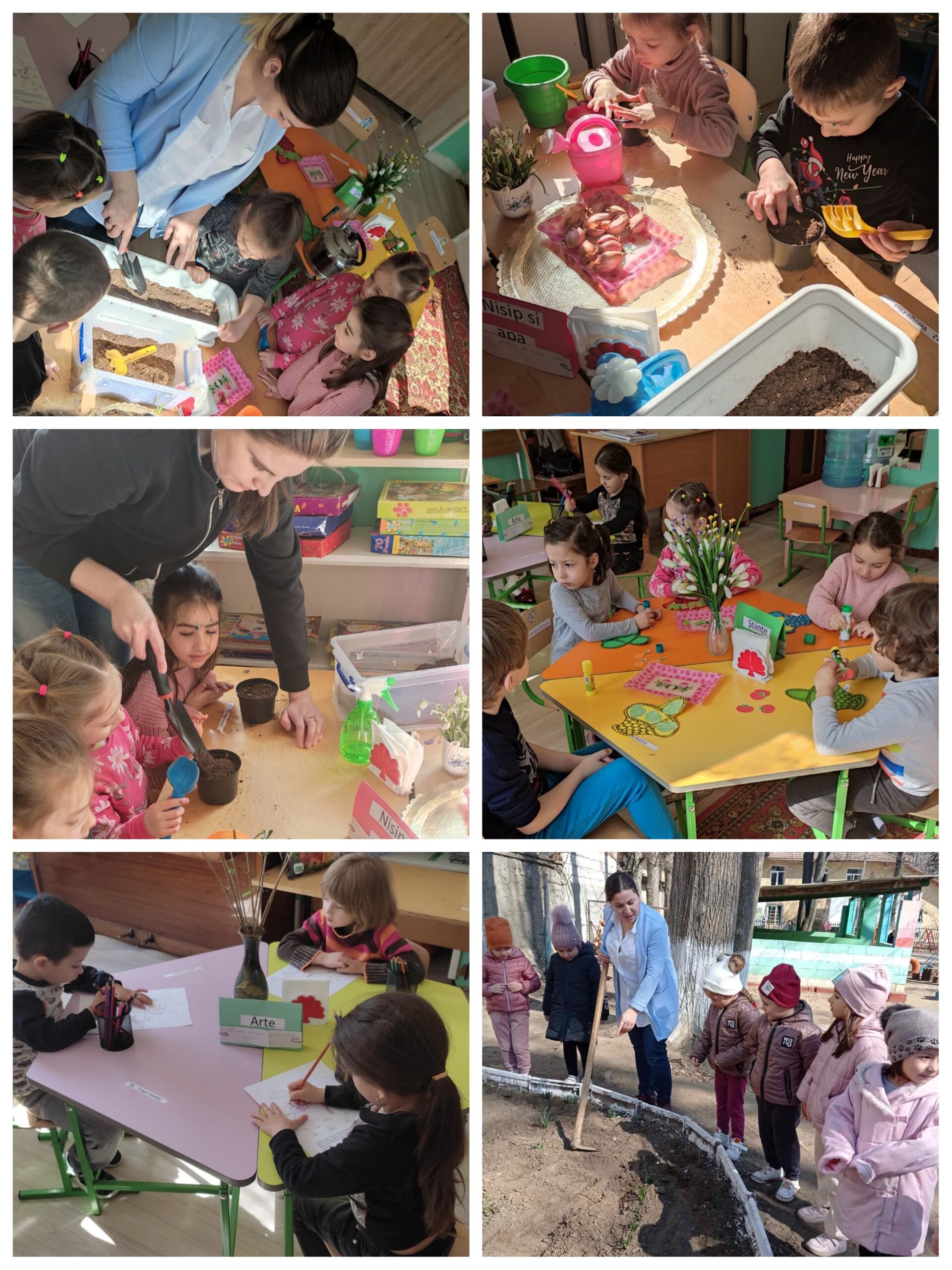 “In lumea florilor de primăvară”